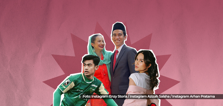 Pasangan Artis Ini Rayain Lebaran Bareng Pertama Kali, dari Enzy Storia sampai Azizah Salsha