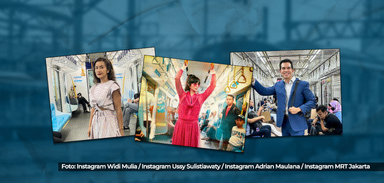 KRL, MRT, & Ojek Online Jadi Pilihan Public Figure Ini dalam Bertransportasi