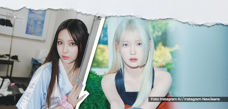 Setelah V BTS, Kini IU Gaet Hyein NewJeans di Mini Album Terbarunya