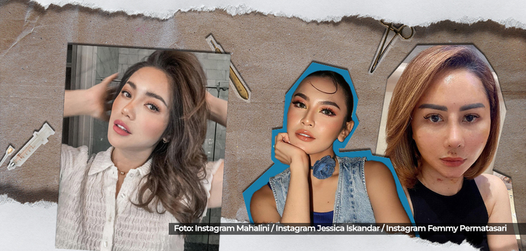 Dari Mahalini Sampai Jessica Iskandar, Berikut Deretan Artis yang Jadi Beda Banget Abis Operasi