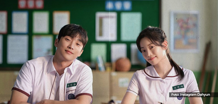 Dahyun TWICE dan Jinyoung B1A4 Dipasangkan di Film “You Are the Apple of My Eye” Versi Korea